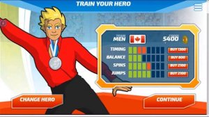 Фигурное Катание - онлайн игра Skating Hero