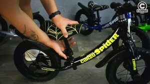 Велобег С Надувными Колесами 12’’, Модели «SPIDER» От ТМ CORSO В Интернет-Магазине Dimax.shop