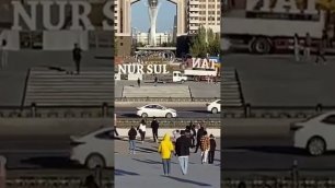 Надпись «Нур-Султан» демонтировали в казахстанской столице