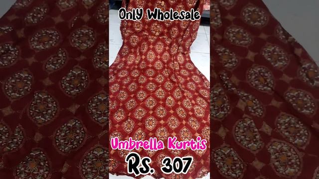 👉New Umbrella Kurtis / Size : M, L, XL, XXL-AVAILABLE /🔥Rs. 307🔥/ @Dhandapani_tops_world