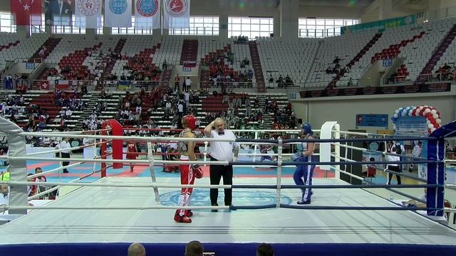 Kamila Balanda v Ekaterina Ponomareva WAKO World Championships 2019