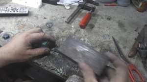 нож резак из автомобильной пружины