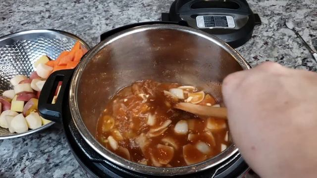 Instant Pot Recipe | Quick BEEF STEW Recipe | Pressure Cooker Beef Stew смотреть онлайн
