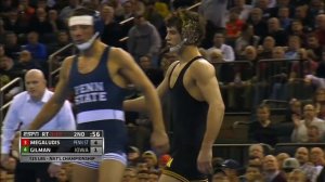 Nico Megaludis vs. Thomas Gilman: 2016 NCAA wrestling title (125 lbs.)