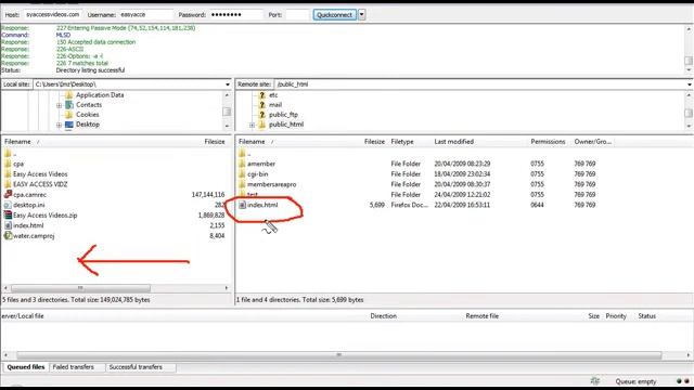 Webmastering - How To Upload Your Website Using FTP software смотреть онлайн