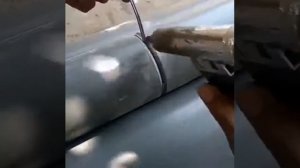 Как спаять трубу ПВХ