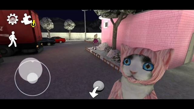 Barbie Cat in Ice Scream 2 Horror Game смотреть онлайн