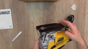 Unboxing DEWALT DW331K GB Electric Jig Saw, 701W, Top Handle, 6 5 Amp - Bob The Tool Man
