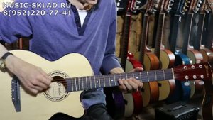 Обзор акустической гитары Prado HS 3810 N