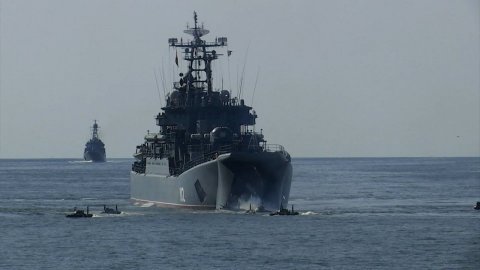 Моряки Балтийского и Северного флотов провели штурм побережья в рамках «Запада-2021»
