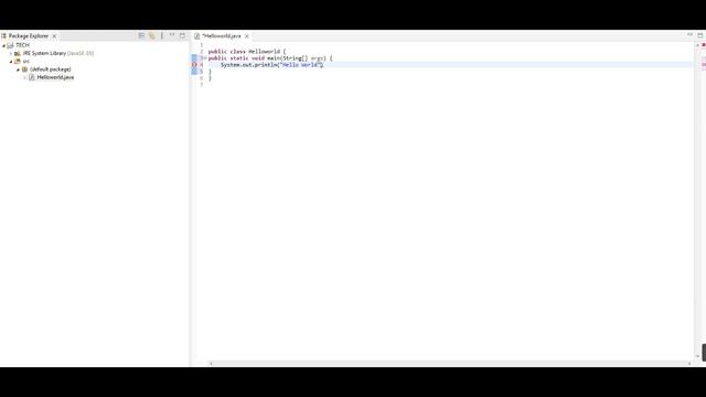 HELLO WORLD JAVA PROGRAM #JAVA #HELLOWORLD