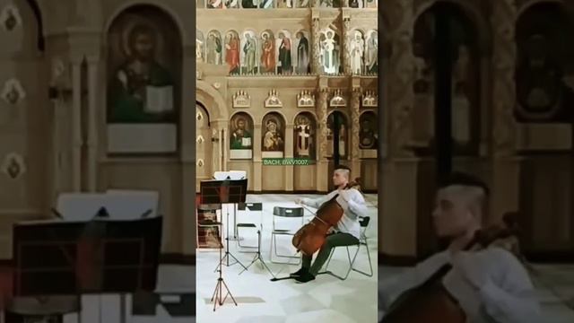 И. С. Бах, Прелюдия соль-мажор для виолончели соло, ВACH, Preludia, cello solo in G,BWV1007.