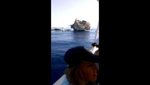 Затонувший корабль в Красном море вблизи острова Тиран.   #Египет #Dessole Royal Rojana Resort