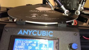 Trying to Print The Maximum Printing Area With Anycubic Kossel Linear Plus - Solved!