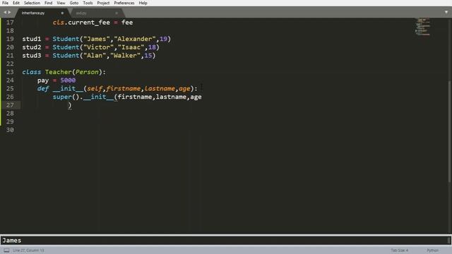 Python OOP Tutorial 4  Inheritance   Creating Subclasses