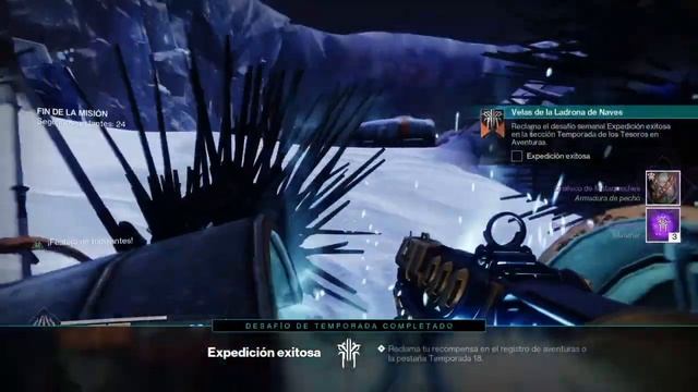 Misión Semanal "Velas de la Ladrona de Naves"#1 - Temporada de los Tesoros - [Destiny 2] смотреть онлайн