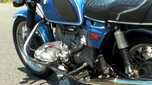 BMW R60/6 600cc 1976 Motorcycle, with BMW 'S' fairing