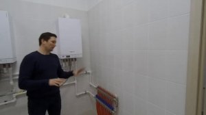 Теплый пол-лучшее решение для больших площадей.