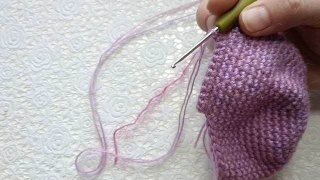 Шапка ушанка для куклы. смотреть онлайн