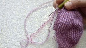 Шапка ушанка для куклы.