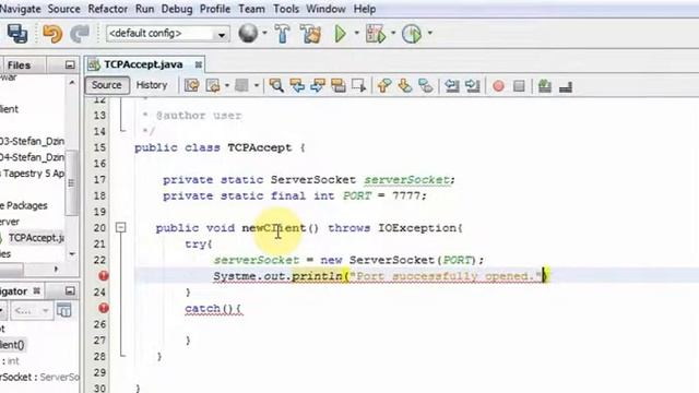 Java Client-Server Programming #Sockets #Part 1 смотреть онлайн