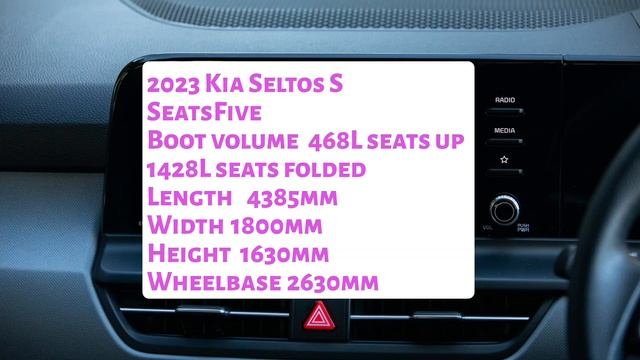 Best SUV Car 2023 Kia Seltos S Review All Details / Dream Car