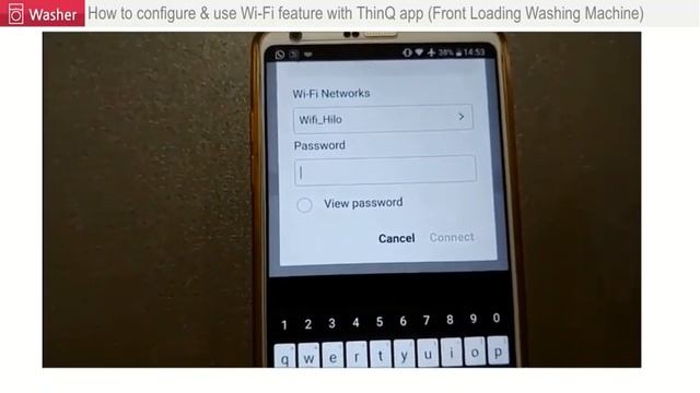LG Front Load Washing Machine: Using Wi-Fi Feature with LG ThinQ App смотреть онлайн