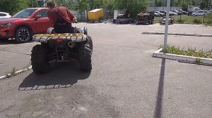 Гусеничное колесо для квадроцикла.