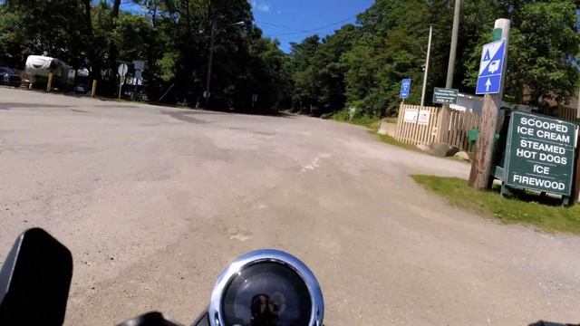 Motorcycle Tour Around The Saint John River on a Honda Monkey