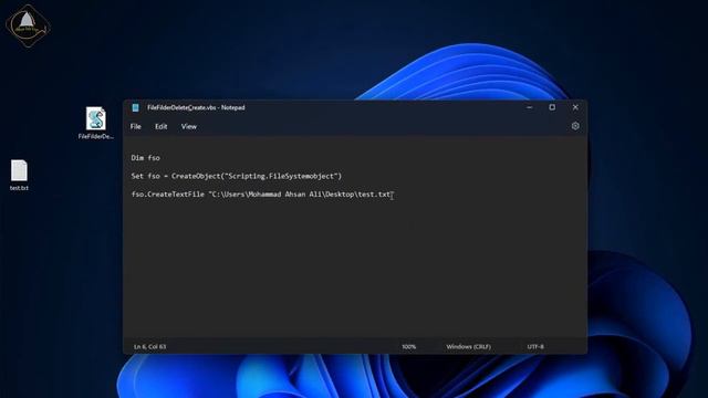 27. VBScript Bangla Tutorial | Create & Delete File/Folder in VBS | VBS Bangla | Ahsan Tech Tips