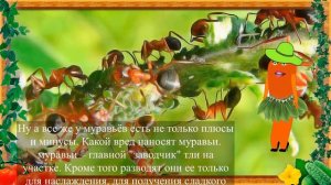 ЧЕМ ПОЛЕЗНЫ МУРАВЬИ?