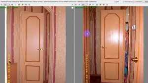 Обновление дверей с покрытием ДВП и декоративными  рамками другого цвета