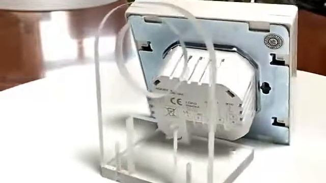 Smart programmable floor heating/fan coil themrostat, wifi/manual, LCD display, temperature contro смотреть онлайн