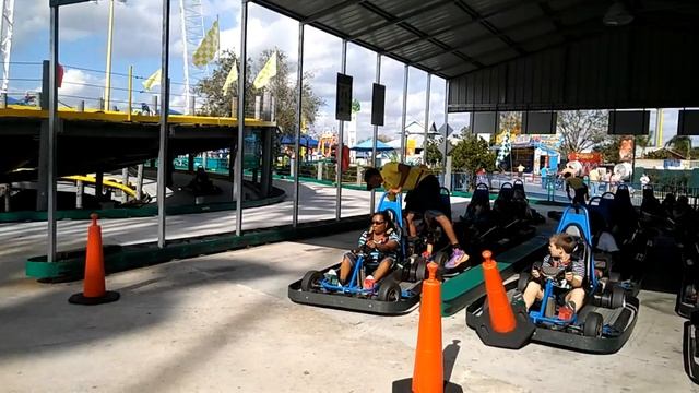 Отпуск в Америке. Парк аттракционов в Орландо. Fun Spot, Orlando. смотреть онлайн