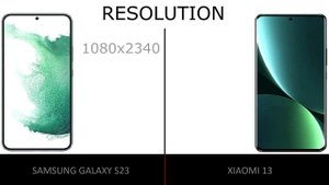 Samsung Galaxy S23 vs Xiaomi 13