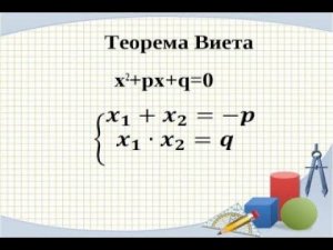 Теорема Виета: 30 квадратных уравнений за 3 минуты!!!