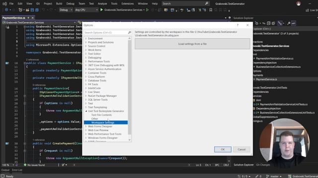 How to automatically generate unit-tests boilerplate in Visual Studio