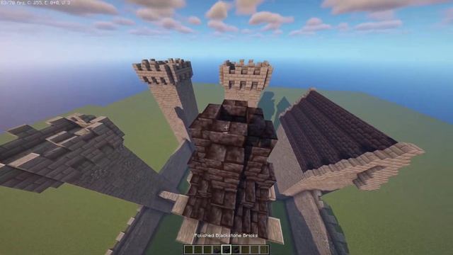 Minecraft How to Build a Lord's Castle (Tutorial) смотреть онлайн