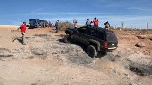 Jeep Grand Cherokee WJ in Moab, Utah for the 2020 Jeep Jamboree