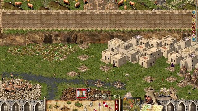 Stronghold Crusader HD - Charlemagne YOU Richard Saladin Marshall VS DUC Family