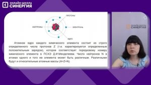 Атомы, молекулы и ионы | Химия | 8 Класс | Онлайн-школа Синергия