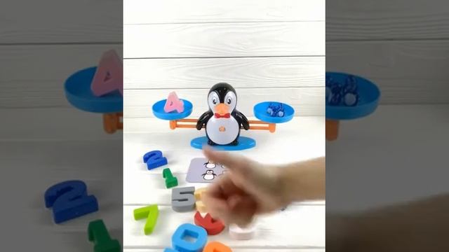 Математические весы Пингвин смотреть онлайн