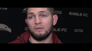 ИНТЕРВЬЮ Хабиба Нурмагомедова после завершения Eagle FC 44