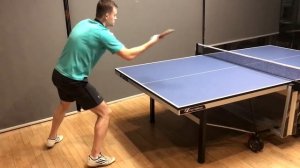 Настольный теннис.Шипы.Удар