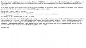 DevOps & SysAdmins: Cygwin, ssh, and git on Windows Server 2008 (2 Solutions!!)