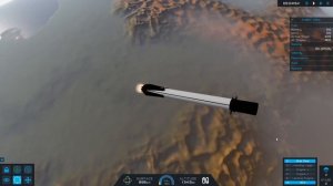 SimpleRockets 2: Another Falcon 9 Testing Session