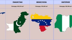 САМЫЕ БОЛЬШИЕ СТРАНЫ ПО ПЛОЩАДИ