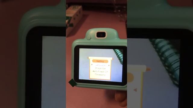 Настройка русского языка в фотоаппарате Children's Digital Camera суперкачество