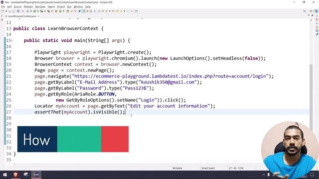 Playwright Java Tutorial ? | How To Create Multiple Browser Contexts | Part IX | LambdaTest