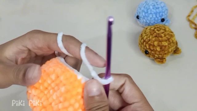 How to crochet a whale ? | Beginner friendly #crochettutorial #amigurumiwhale #diy